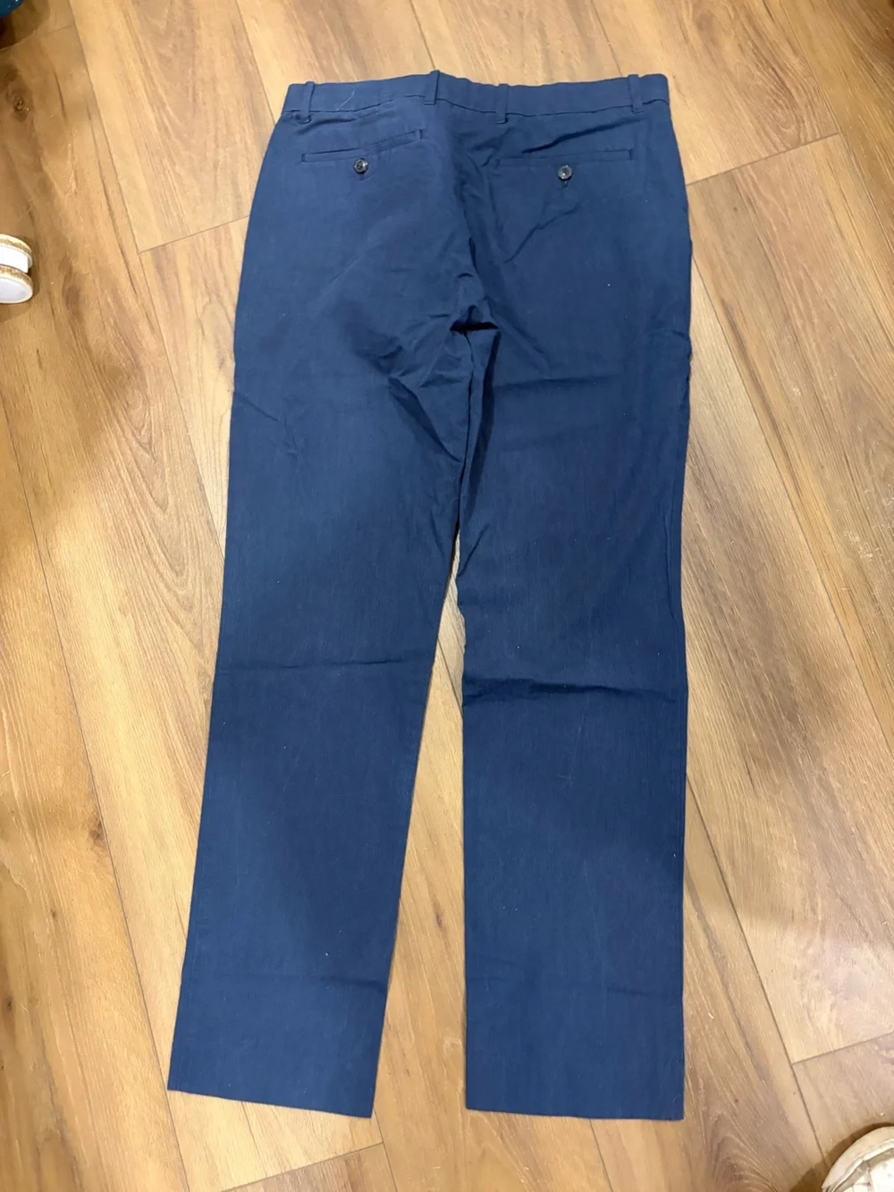 Gap Khakis Tailored Slim Fit Navy Dress Pants 31x32